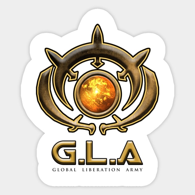G.L.A Sticker by theanomalius_merch